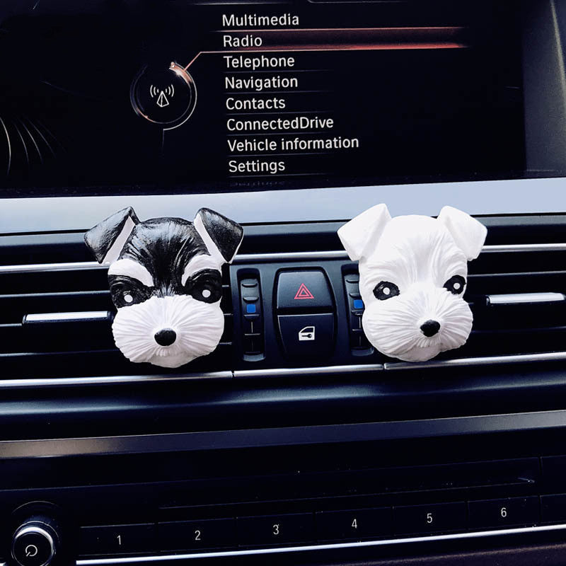 Aromatherapy interior decoration for Schnauzer cars